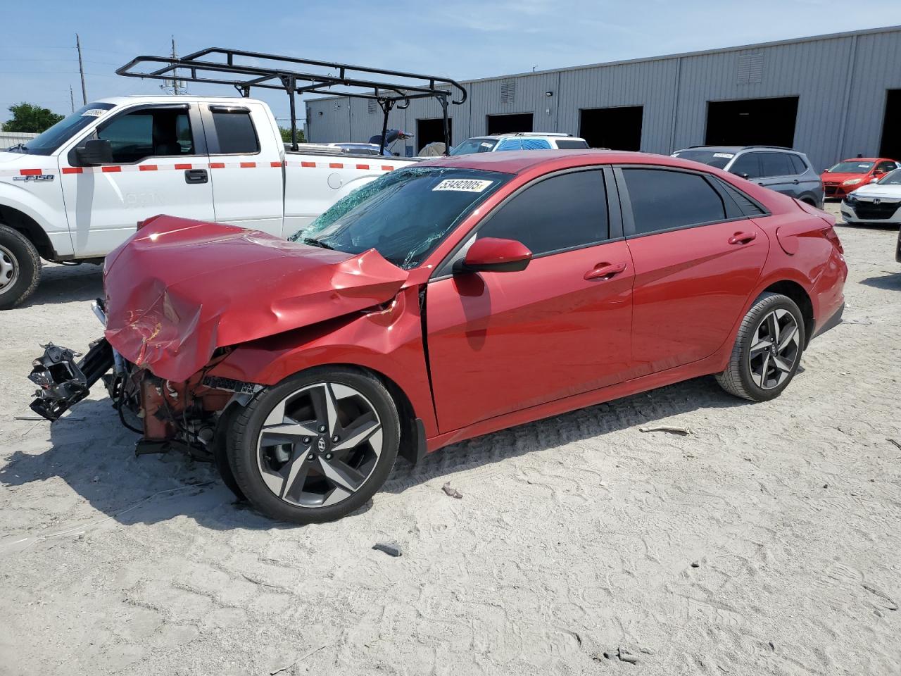 2023 Hyundai Elantra Se 2.0L продається в Jacksonville, FL - All Over