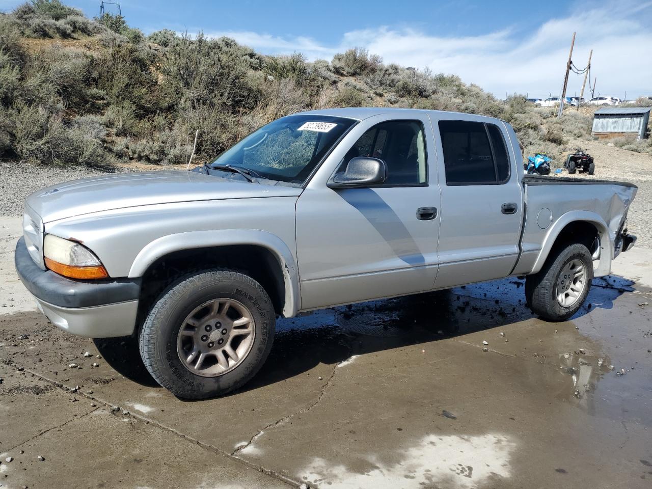 2003 Dodge Dakota Quad Sport на продаже в Reno, NV - Rear End