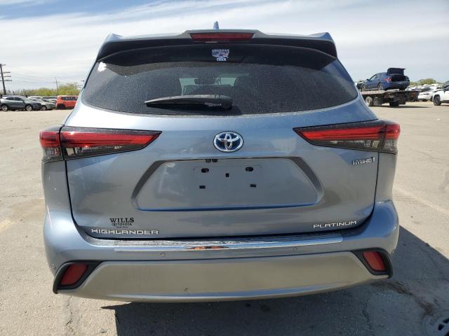  TOYOTA HIGHLANDER 2021 Синий
