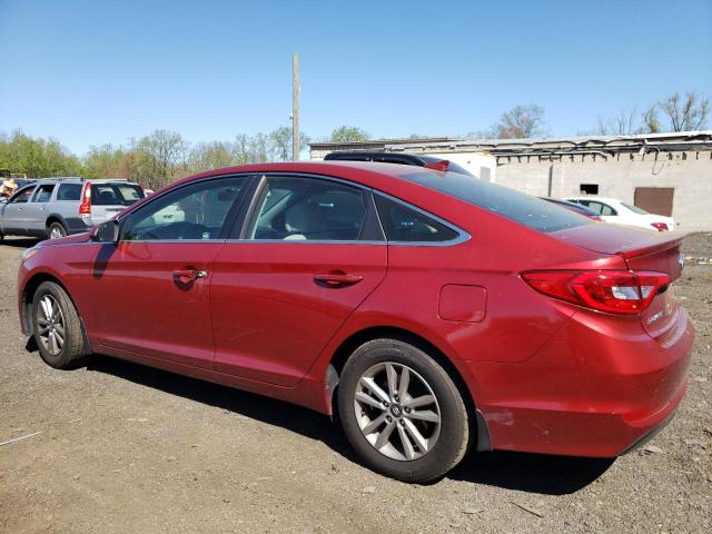 HYUNDAI SONATA 2015 Red