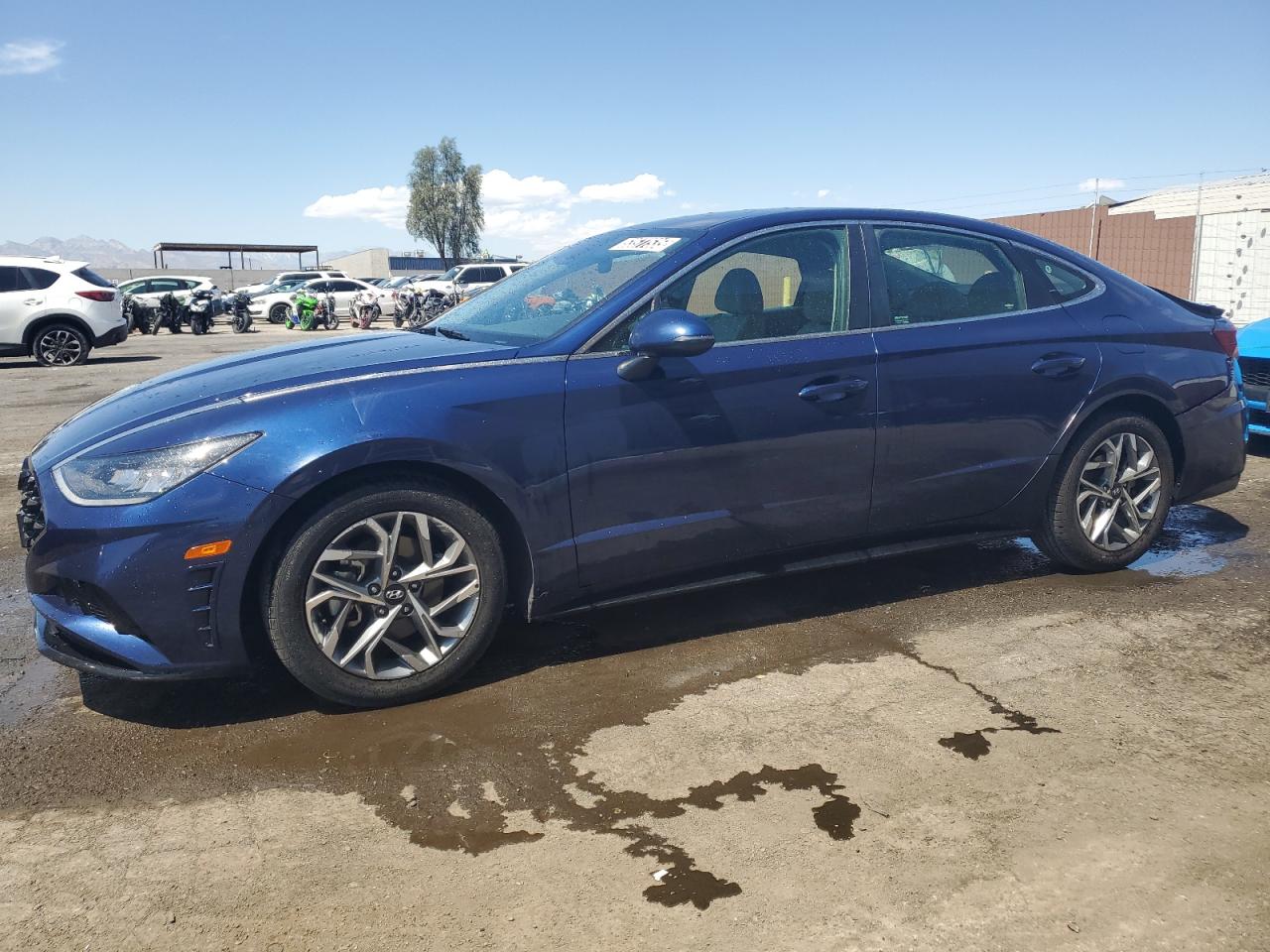 2021 Hyundai Sonata Sel იყიდება North Las Vegas-ში, NV - Rear End