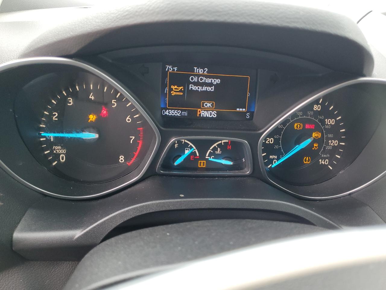 2017 Ford Escape S VIN: 1FMCU0F7XHUC07081 Lot: 55094775