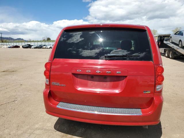  DODGE CARAVAN 2012 Czerwony