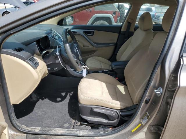  HYUNDAI ELANTRA 2012 Бежевый