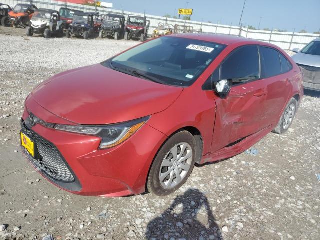  TOYOTA COROLLA 2021 Красный