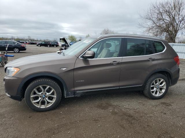 2013 BMW X3 XDRIVE28I for sale at Copart ON - LONDON