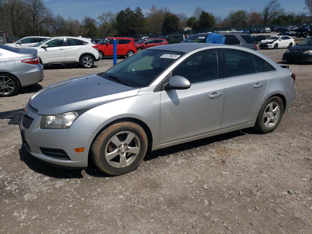 2013 Chevrolet Cruze Lt na sprzedaż w Madisonville, TN - Rear End