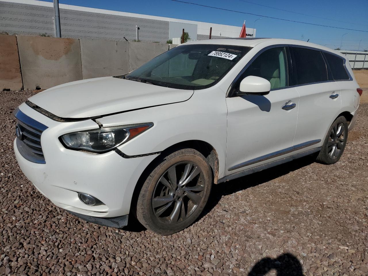 2013 Infiniti Jx35  იყიდება Phoenix-ში, AZ - Mechanical