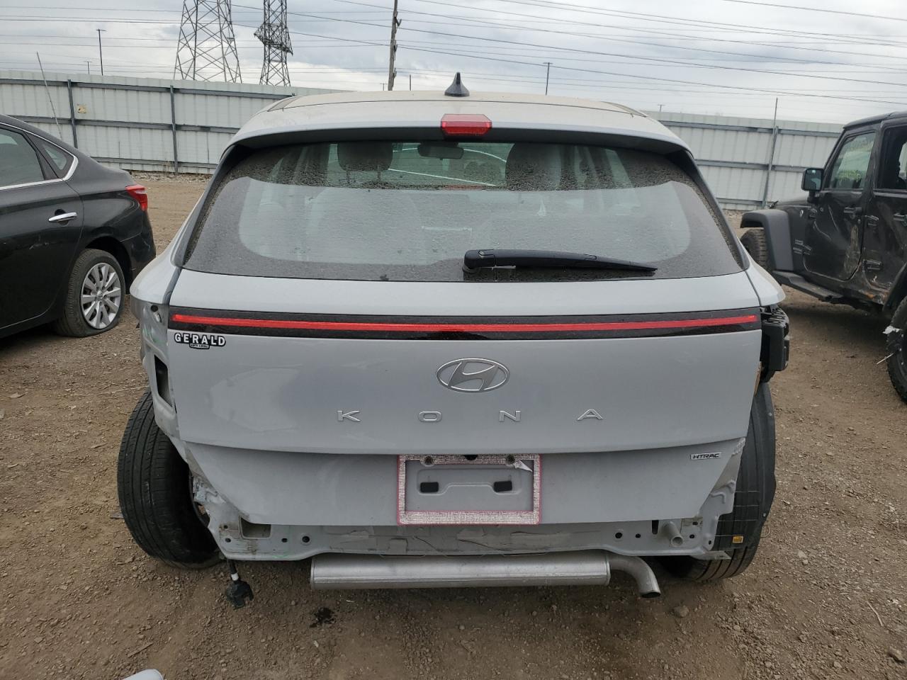 2024 Hyundai Kona Se VIN: KM8HACAB8RU076777 Lot: 54888615