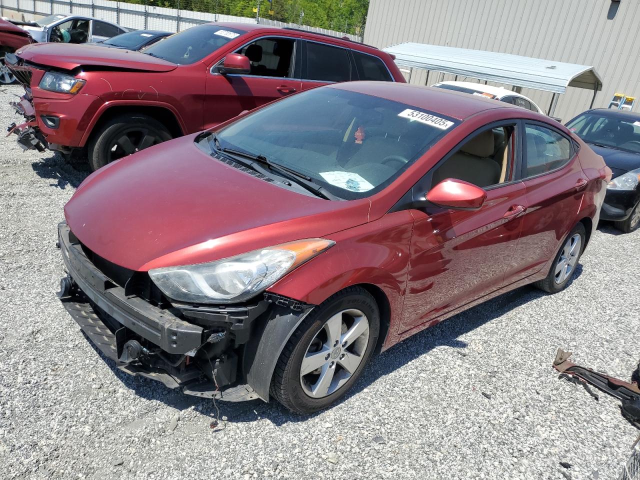 2013 Hyundai Elantra Gls na sprzedaż w Spartanburg, SC - Front End