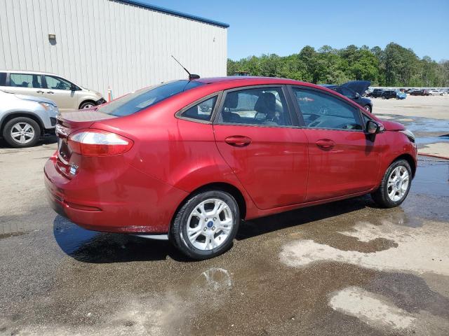  FORD FIESTA 2016 Czerwony