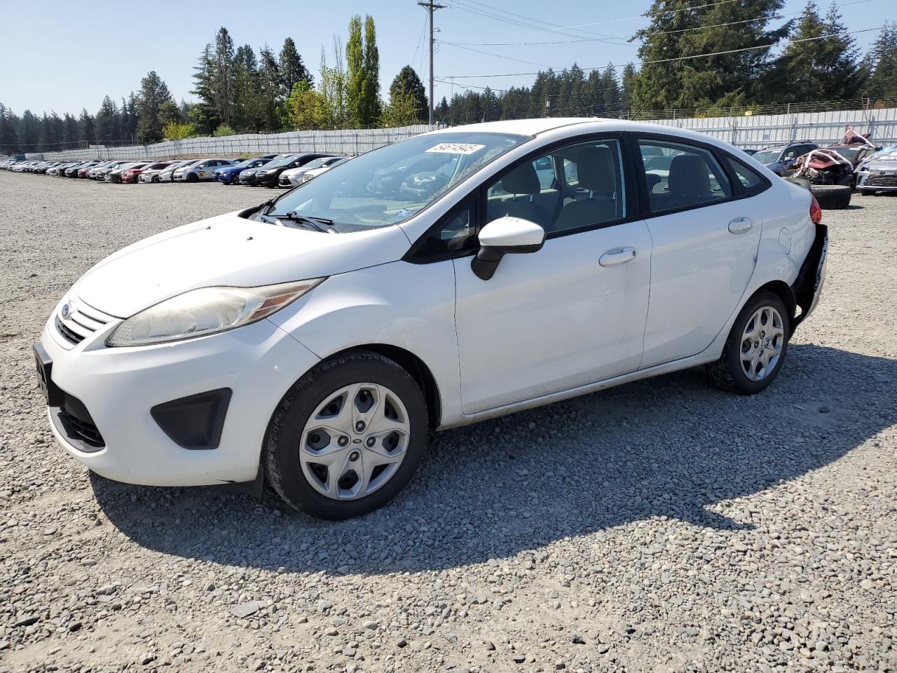 2012 Ford Fiesta S zu verkaufen in Graham, WA - Rear End