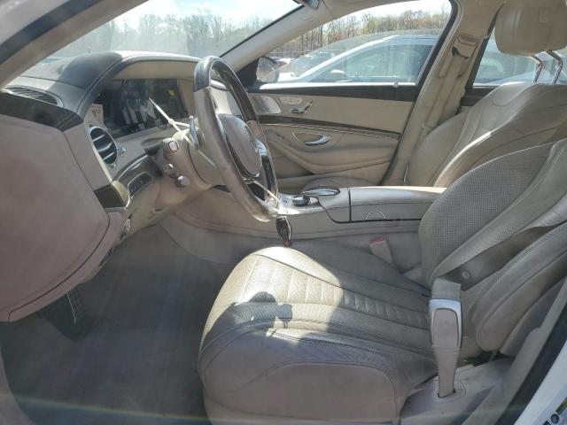 Sedans MERCEDES-BENZ S-CLASS 2015 Biały