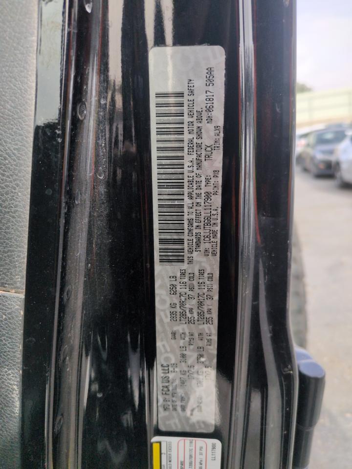 2020 Jeep Gladiator Rubicon VIN: 1C6JJTBG6LL117900 Lot: 50077545