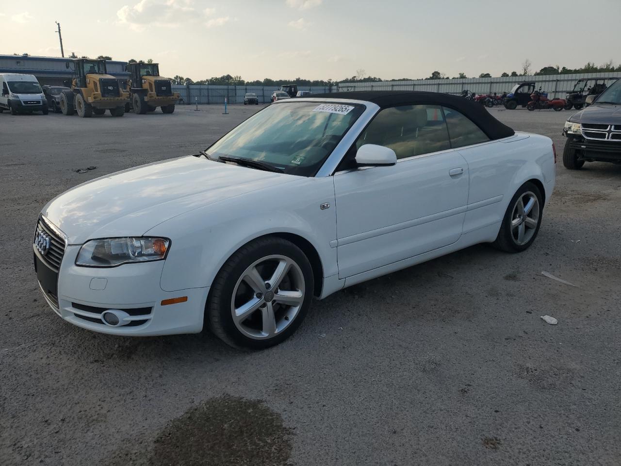 2007 Audi A4 3.2 Cabriolet Quattro en Venta en Harleyville, SC - Minor Dent/Scratches