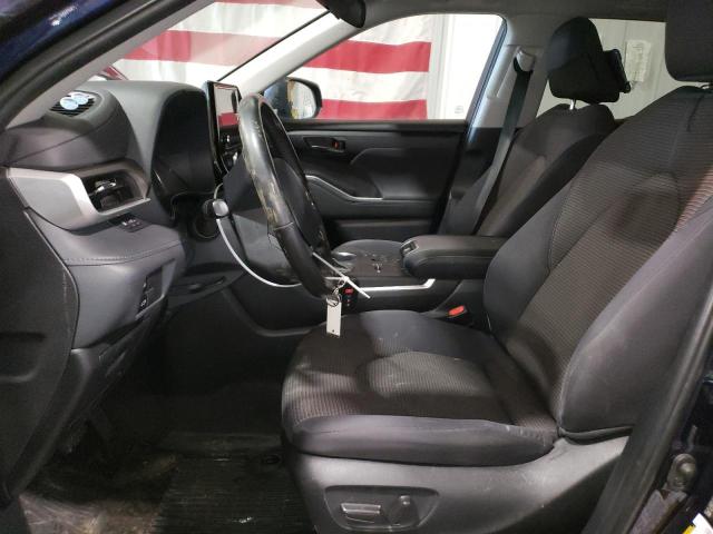  TOYOTA HIGHLANDER 2023 Granatowy