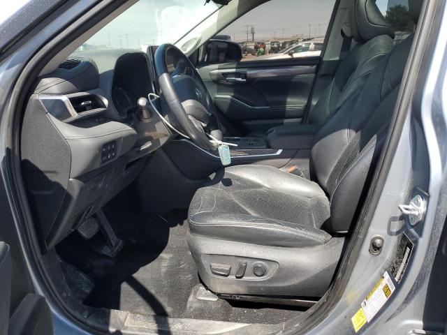  TOYOTA HIGHLANDER 2021 Синий