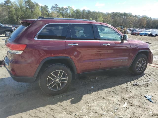  JEEP GRAND CHER 2017 Бордовый
