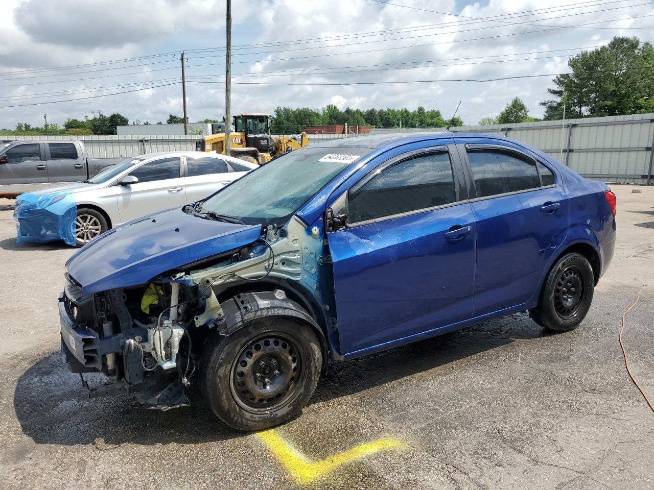 2013 Chevrolet Sonic Ls на продаже в Montgomery, AL - Front End