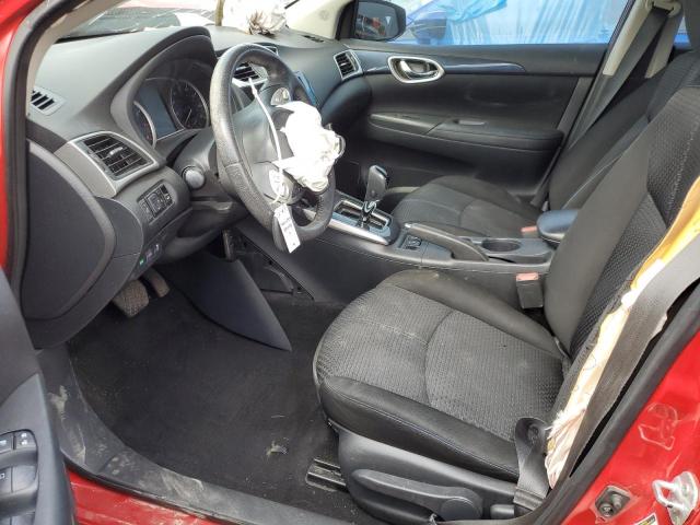  NISSAN SENTRA 2016 Красный