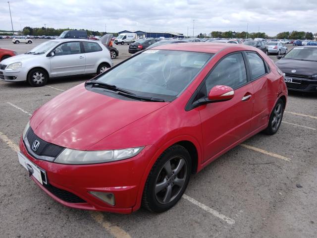 2009 HONDA CIVIC SI I for sale at Copart SANDTOFT