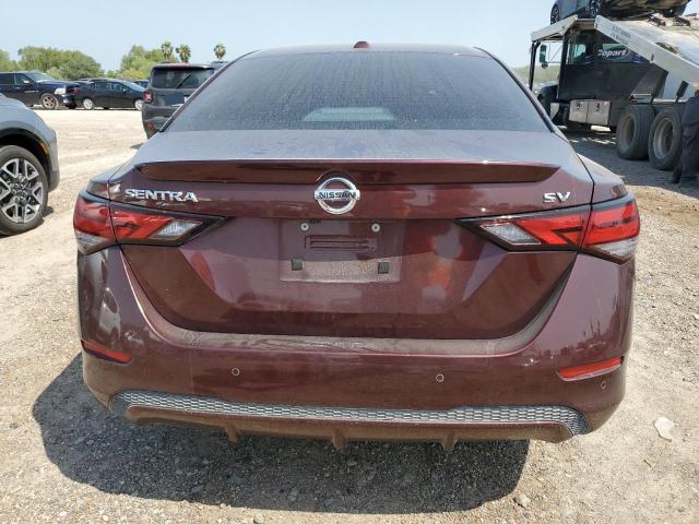  NISSAN SENTRA 2022 Бургунди