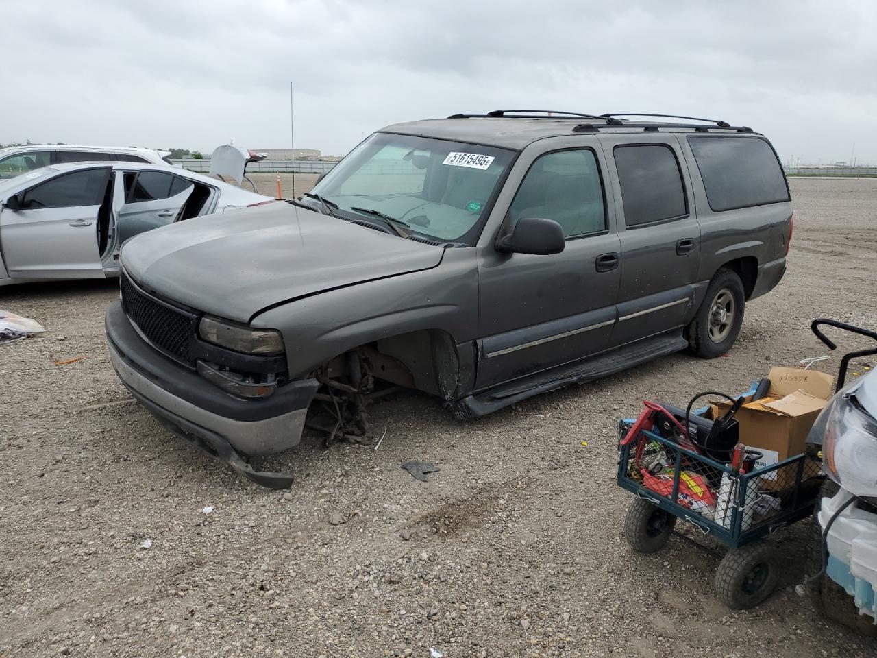 2002 Chevrolet Suburban C1500 de vânzare în Houston, TX - Front End
