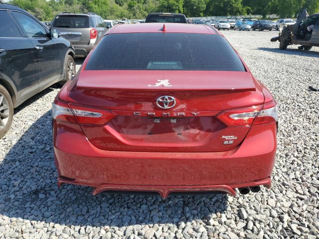 TOYOTA CAMRY 2020 Красный