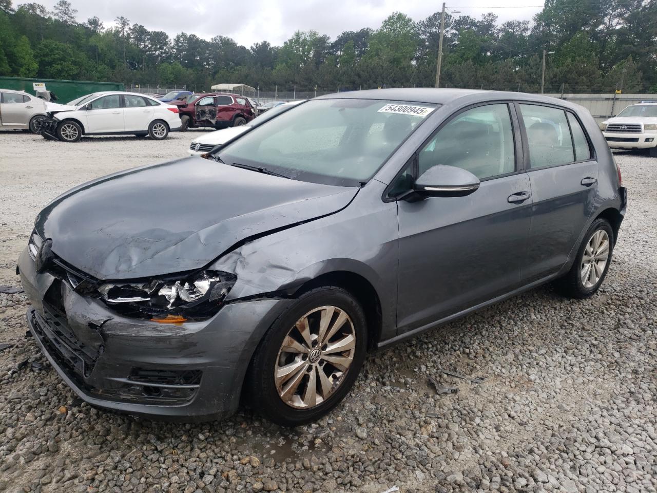 2015 Volkswagen Golf Tdi للبيع في Ellenwood، GA - Front End