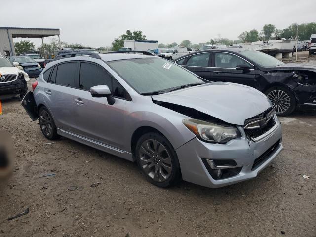  SUBARU IMPREZA 2015 Серебристый