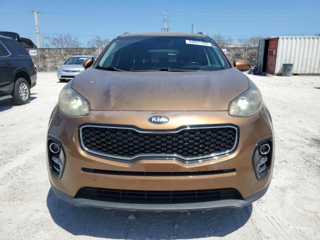  KIA SPORTAGE 2017 Brown