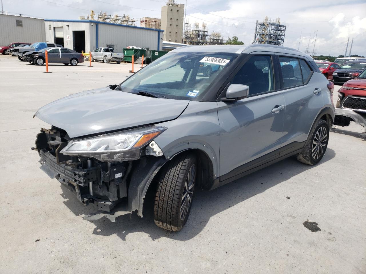 2022 Nissan Kicks Sv en Venta en New Orleans, LA - Front End