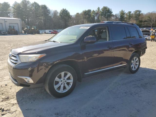  TOYOTA HIGHLANDER 2013 Maroon
