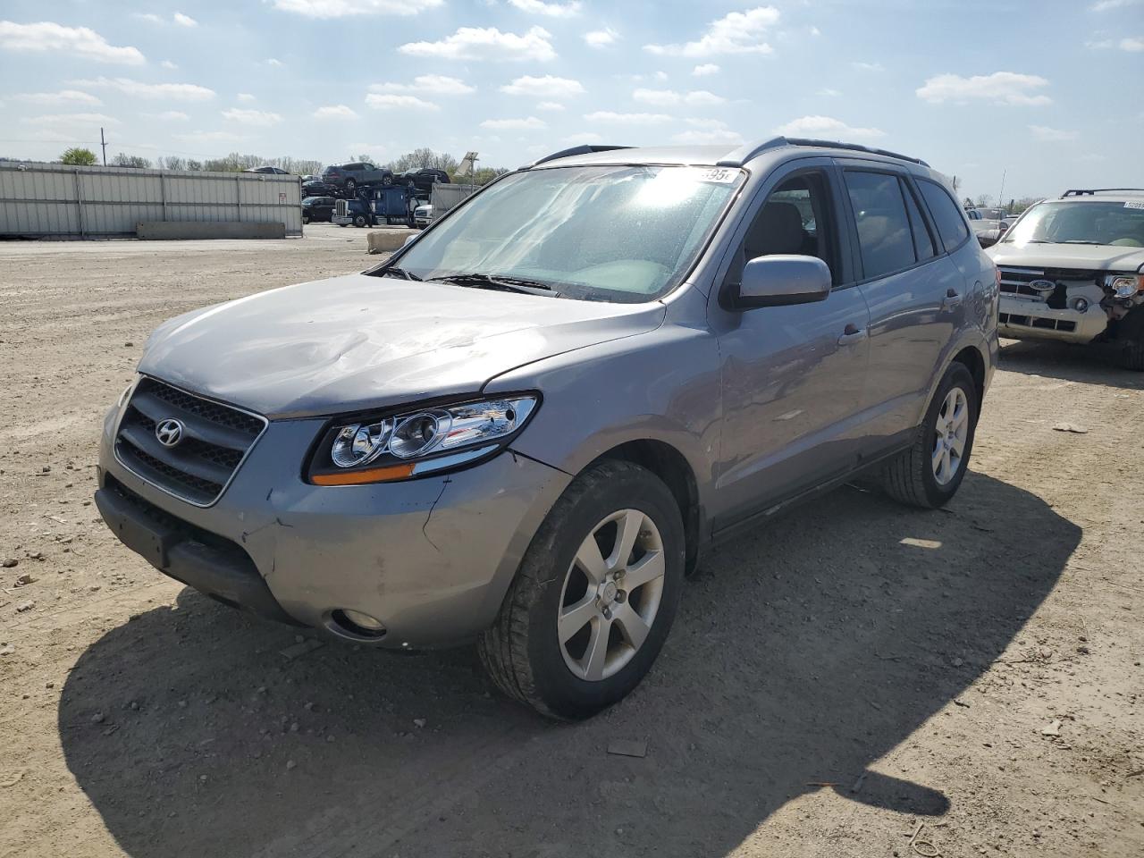 2008 Hyundai Santa Fe Se for Sale in Kansas City, KS - Front End