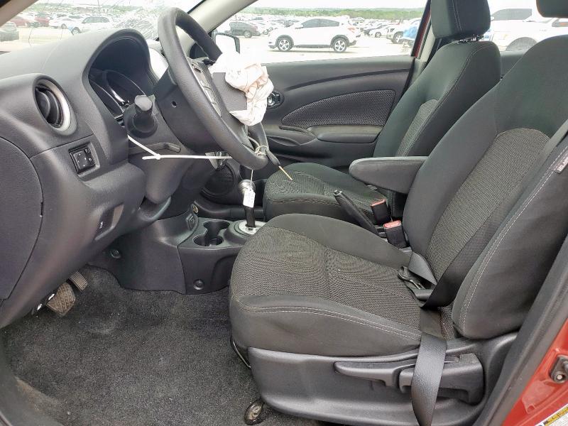  NISSAN VERSA 2019 Maroon