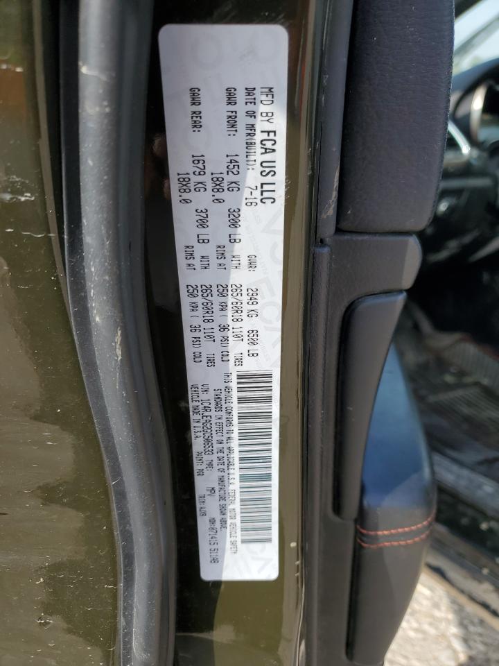 2016 Jeep Grand Cherokee Laredo VIN: 1C4RJEAG2GC506533 Lot: 55082165