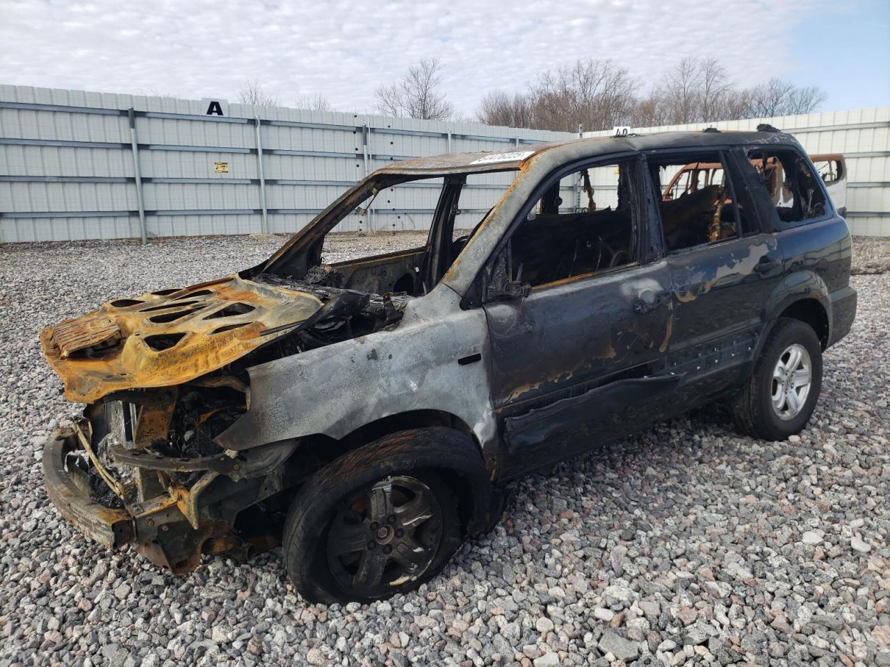 2008 Honda Pilot Vp იყიდება Avon-ში, MN - Burn