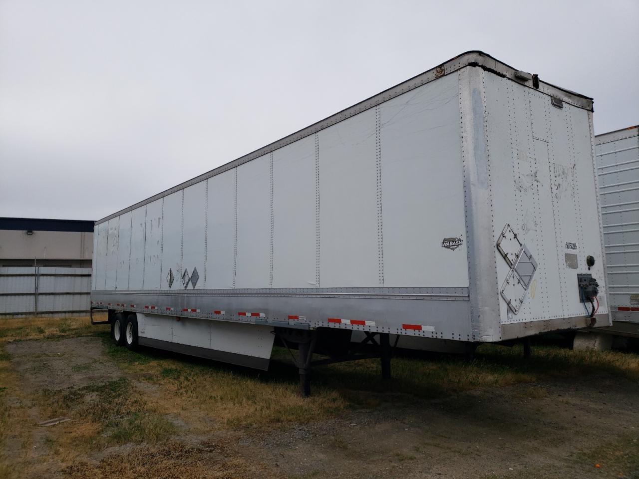 2009 Wabash Dry Van Trailer for Sale in Sacramento, CA - Rear End