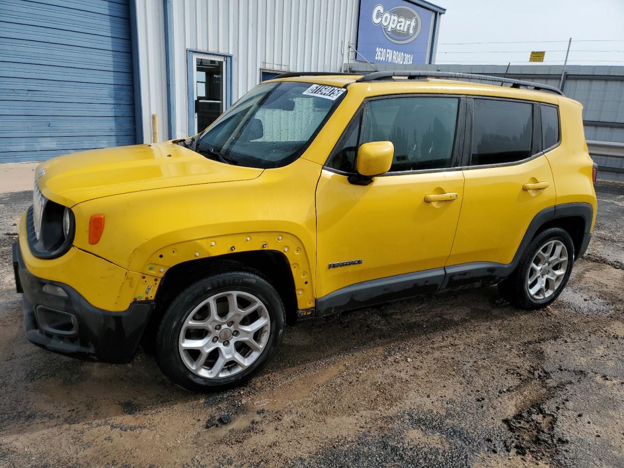 2018 Jeep Renegade Latitude zu verkaufen in Abilene, TX - Hail