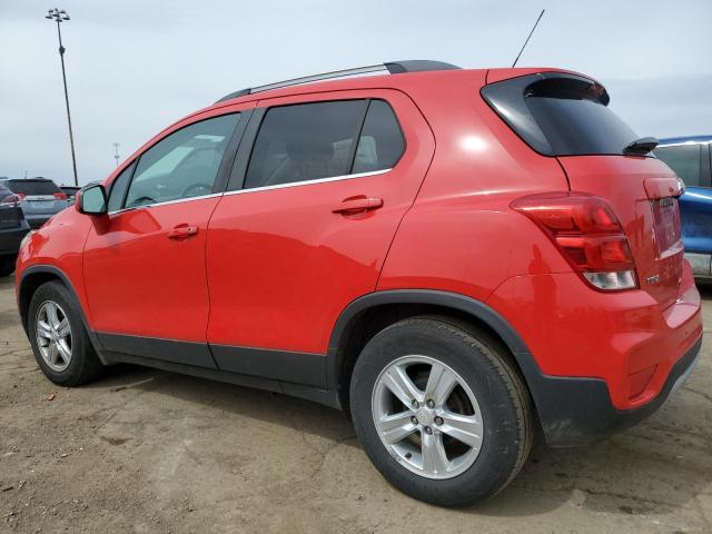  CHEVROLET TRAX 2018 Czerwony