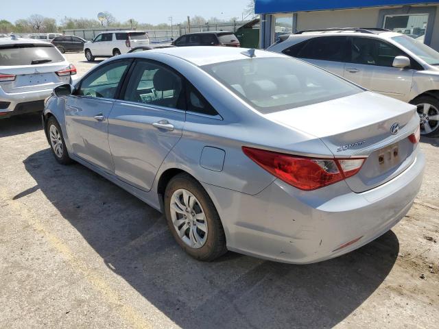  HYUNDAI SONATA 2013 Серебристый