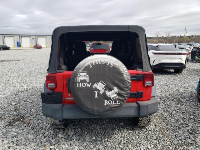  JEEP WRANGLER 2015 Czerwony