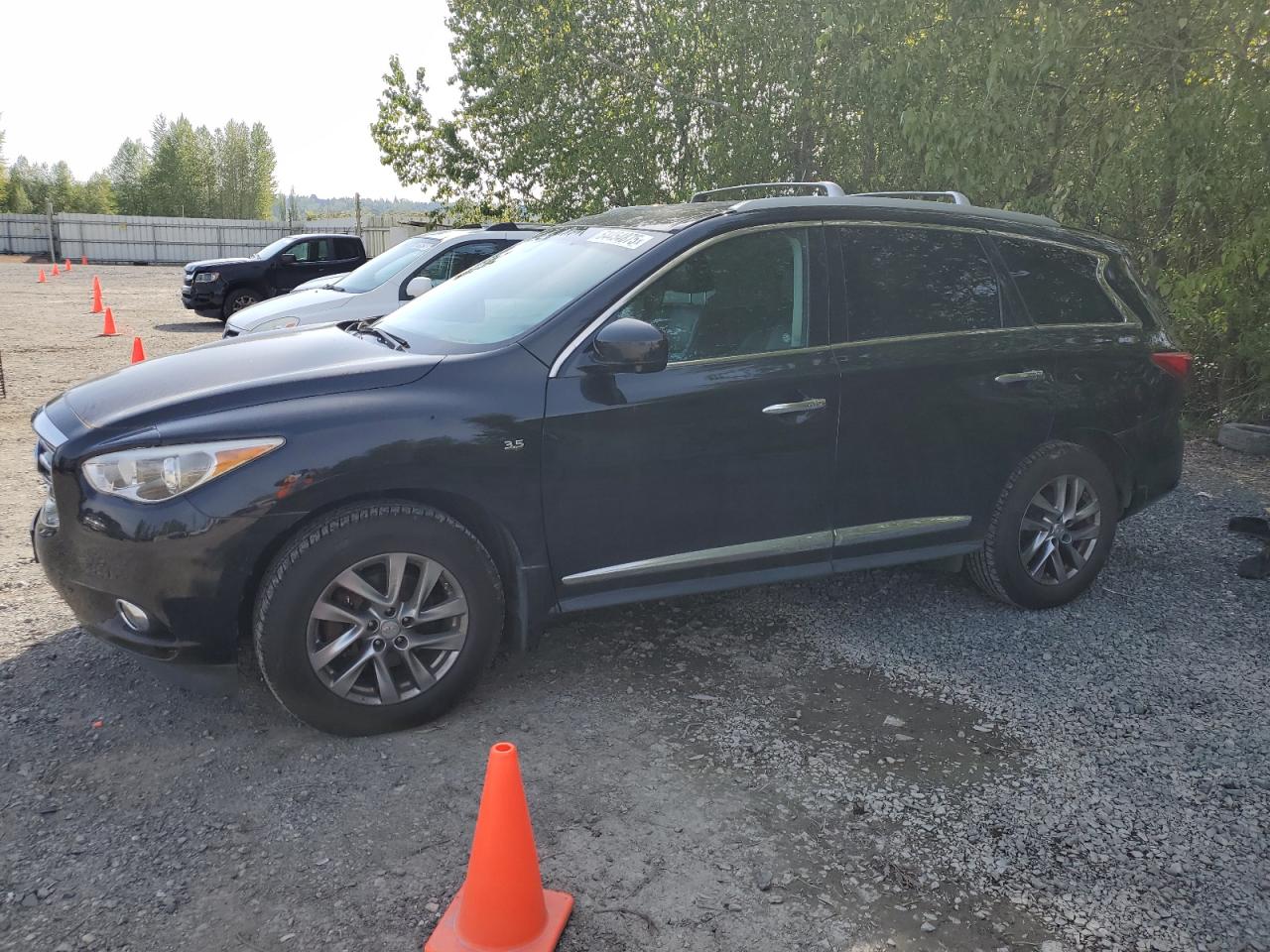 2014 Infiniti Qx60  იყიდება Arlington-ში, WA - Rear End