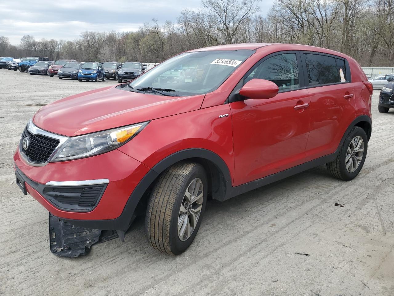 2015 Kia Sportage Lx for Sale in Ellwood City, PA - Front End
