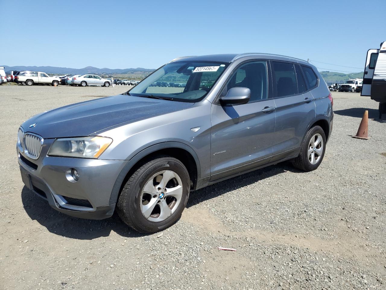 2011 Bmw X3 Xdrive28I на продаже в American Canyon, CA - Minor Dent/Scratches