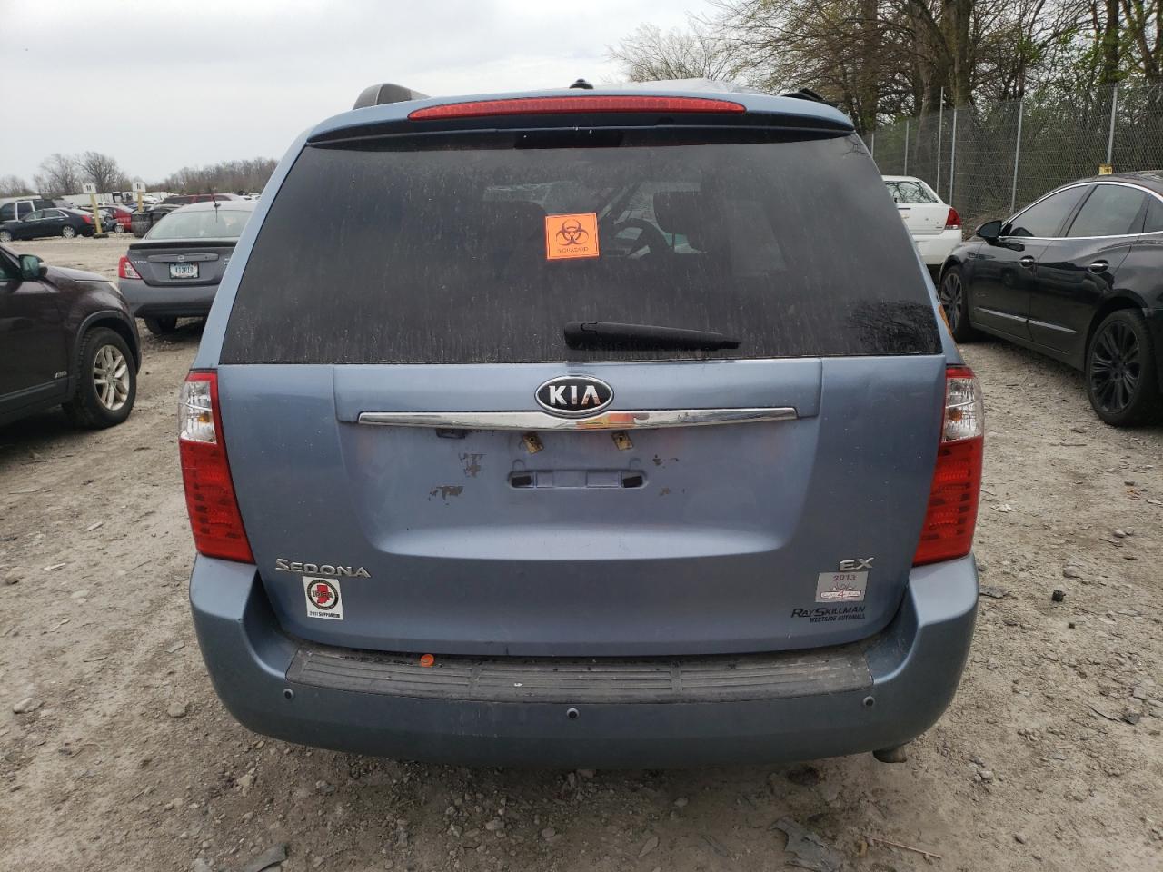 2010 Kia Sedona Ex VIN: KNDMH4C37A6361649 Lot: 52597085