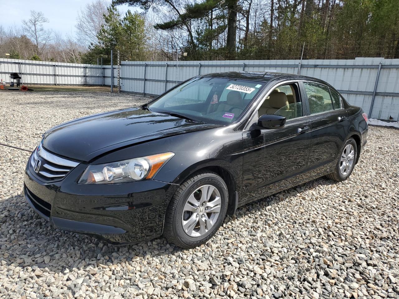 2011 Honda Accord Se na sprzedaż w Lyman, ME - Front End