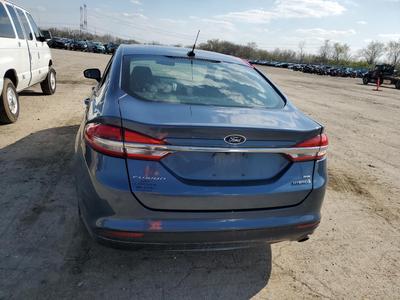 2018 Ford Fusion Se Hybrid VIN: 3FA6P0LU7JR101791 Lot: 52724895