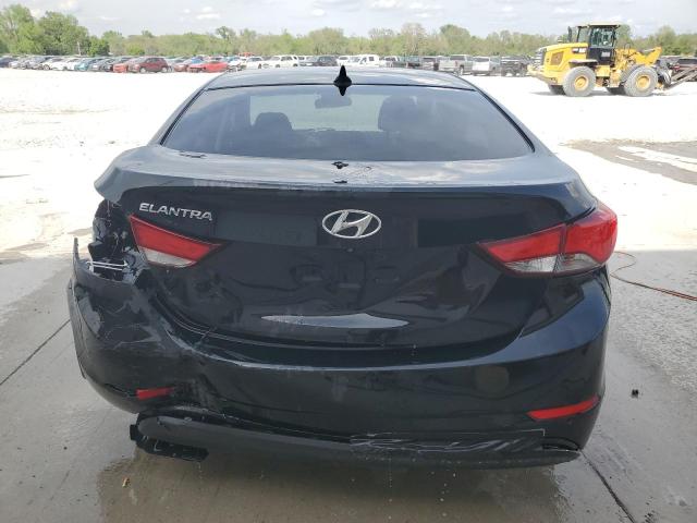  HYUNDAI ELANTRA 2015 Чорний