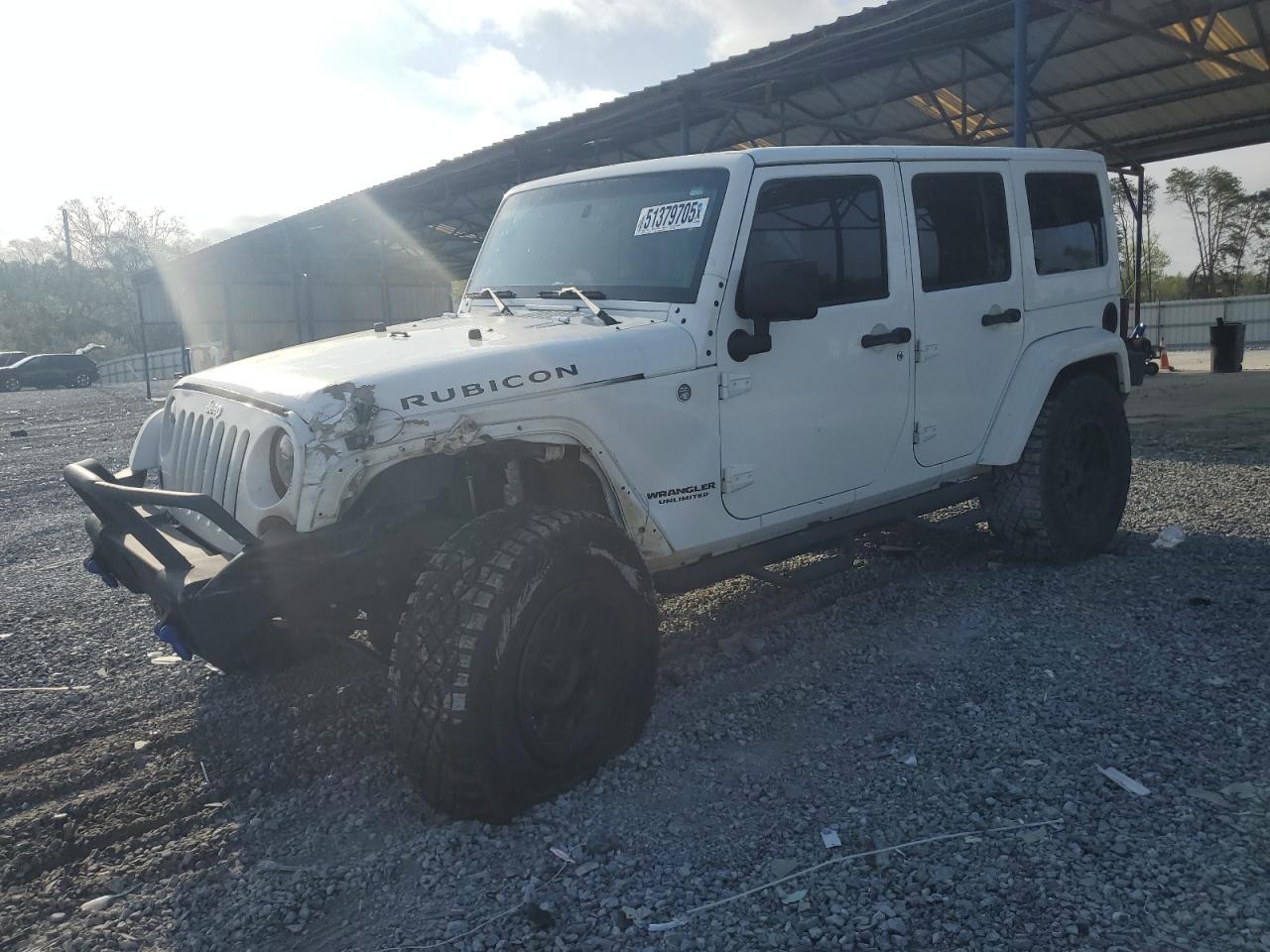 2013 Jeep Wrangler Unlimited Rubicon zu verkaufen in Cartersville, GA - Front End